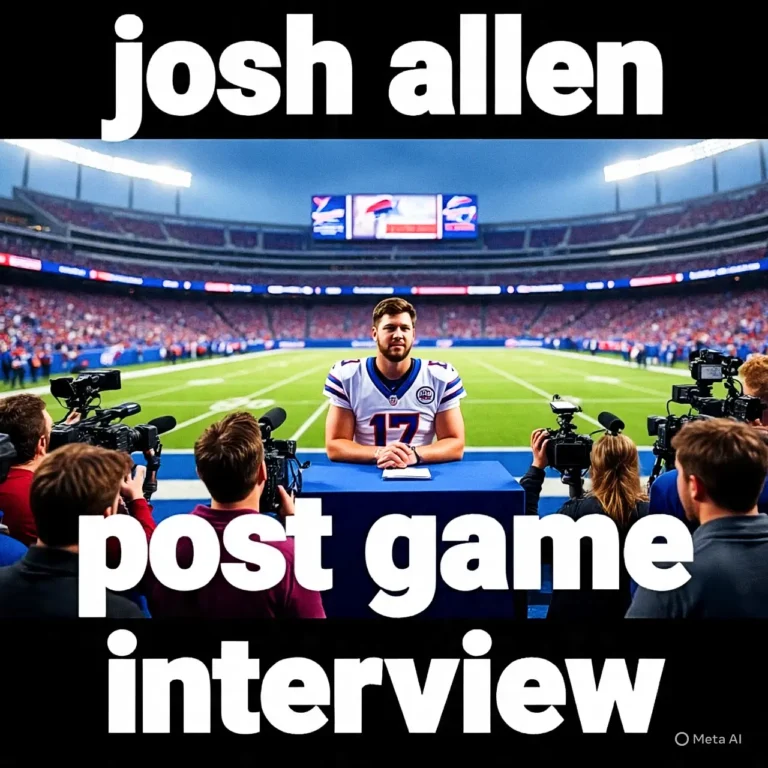 Josh Allen bursts into tears after Bills’ seventh straight playoff exit